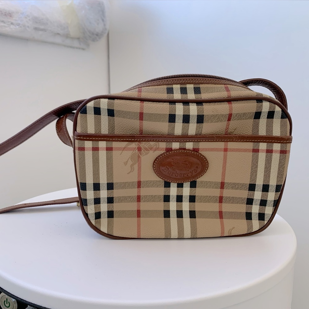Vintage Authentic Burberry 'Burberry's' Crossbody
